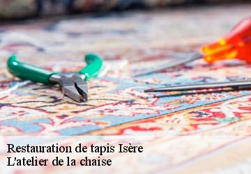 Restauration de tapis 38 Isère  L'atelier de la chaise