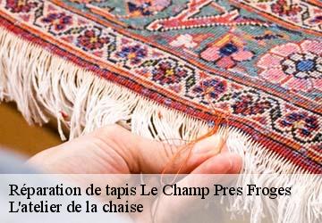 Réparation de tapis  le-champ-pres-froges-38190 L'atelier de la chaise