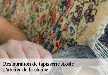 Restauration de tapisserie  aoste-38490 L'atelier de la chaise