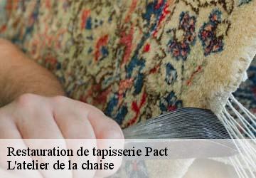 Restauration de tapisserie  pact-38270 L'atelier de la chaise