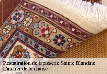 Restauration de tapisserie  sainte-blandine-38110 L'atelier de la chaise