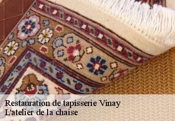 Restauration de tapisserie  vinay-38470 L'atelier de la chaise