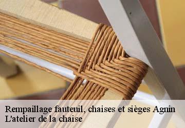 Rempaillage fauteuil, chaises et sièges  agnin-38150 L'atelier de la chaise