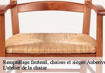 Rempaillage fauteuil, chaises et sièges  auberives-sur-vareze-38550 L'atelier de la chaise