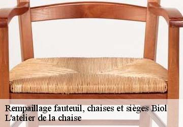 Rempaillage fauteuil, chaises et sièges  biol-38690 L'atelier de la chaise