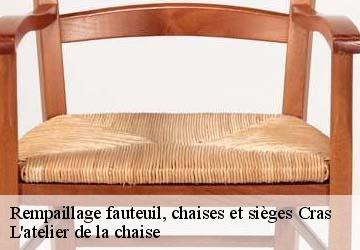 Rempaillage fauteuil, chaises et sièges  cras-38210 L'atelier de la chaise