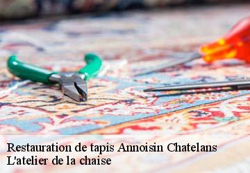 Restauration de tapis  annoisin-chatelans-38460 L'atelier de la chaise