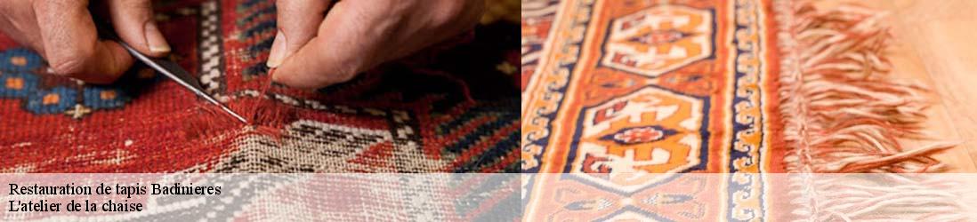 Restauration de tapis  badinieres-38300 L'atelier de la chaise