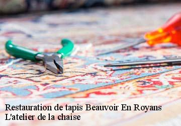 Restauration de tapis  beauvoir-en-royans-38160 L'atelier de la chaise