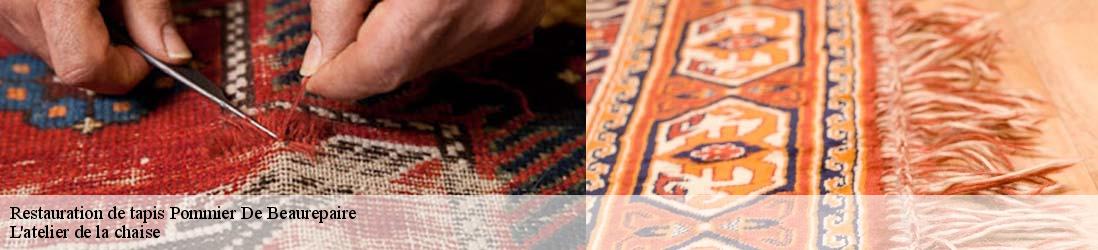 Restauration de tapis  pommier-de-beaurepaire-38260 L'atelier de la chaise