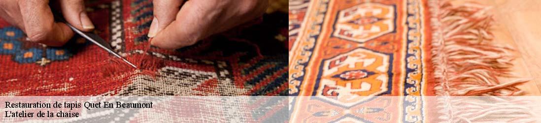 Restauration de tapis  quet-en-beaumont-38970 L'atelier de la chaise